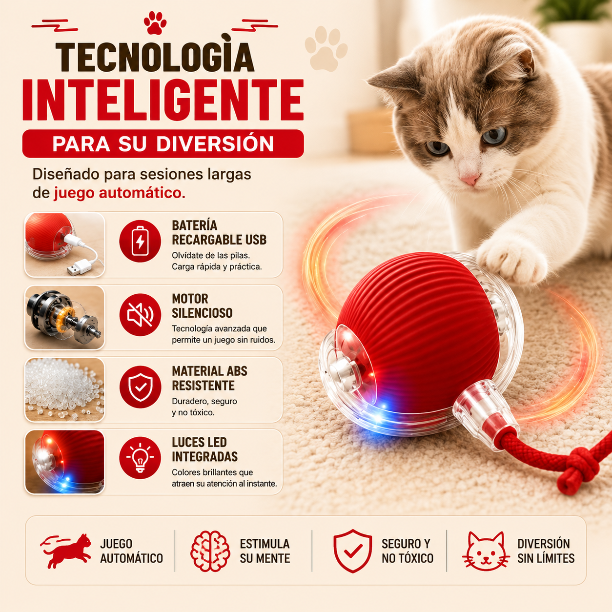 PELOTA INTERACTIVA INTELIGENTE